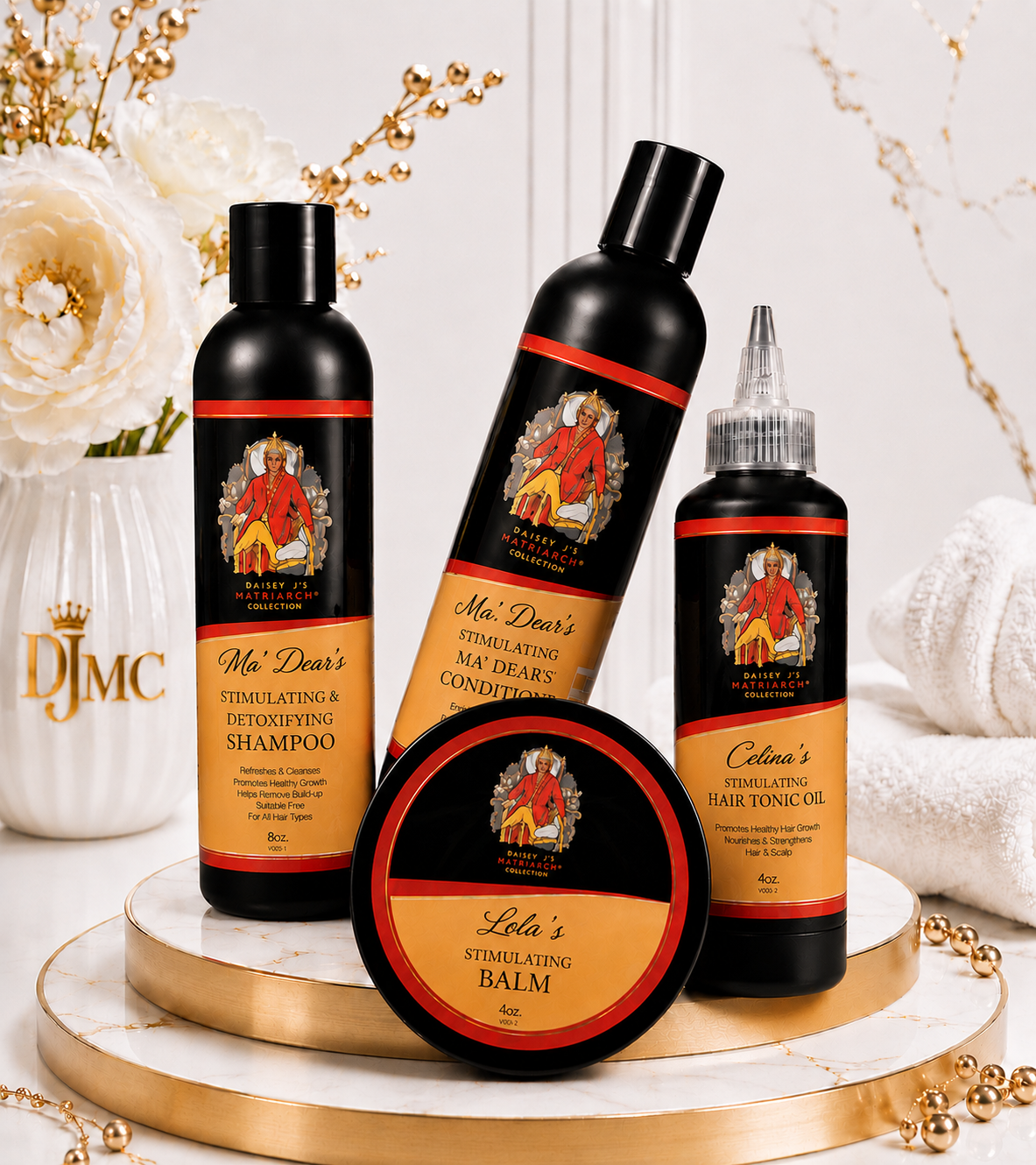 Daisey J's Matriarch Collection professional haircare line