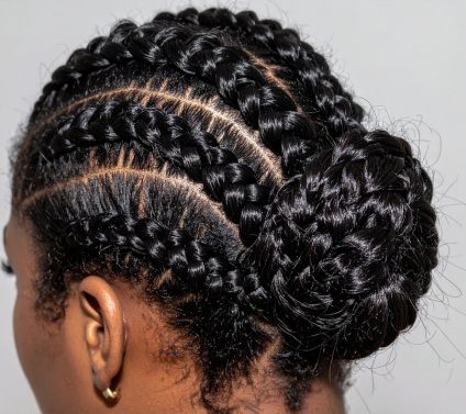 Professional braiding service at Natosha Renae's Beauty Spot
